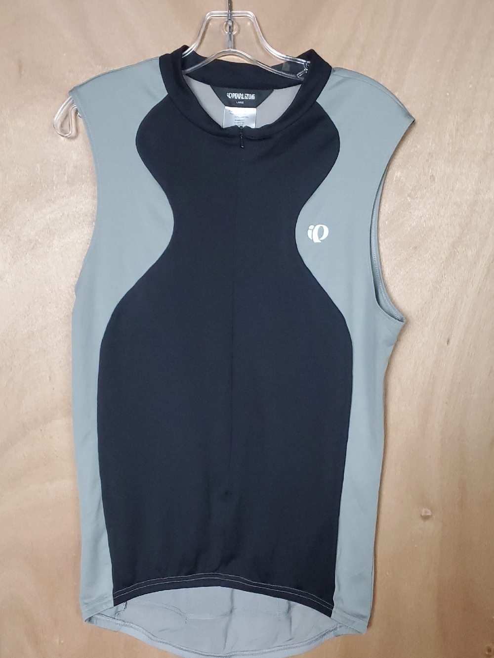 Pearl Izumi Men's Sleeveless Cycling Top - Black & Light Gray